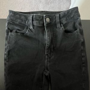 American Eagle Black Denim Skinny Jeans